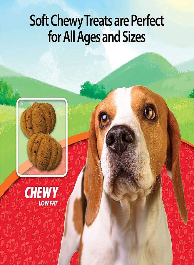 Emerald Pet 3 Pack of Apple Pumpkin Harvest Chewy Low Fat Dog Treats, 6 Ounces Each, Made in The USA - Image 4